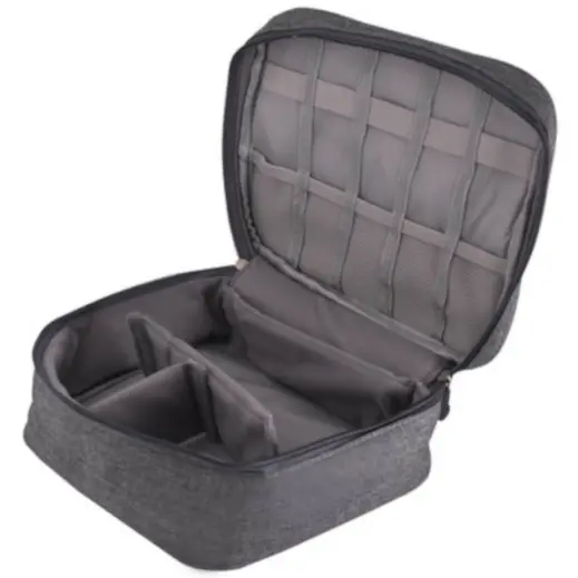 Travel Tech Organiser Grey Open